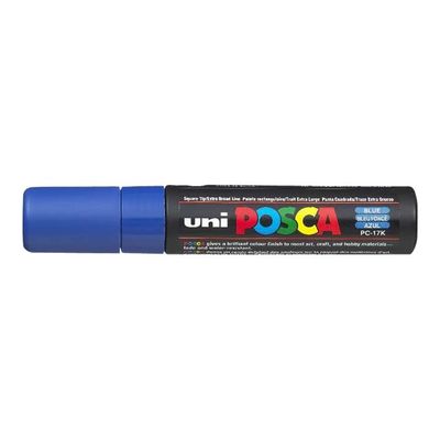 4902778364239-Posca - Marqueur peinture pointe extra large - bleu foncé-Angle gauche-0