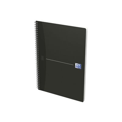 3020120022093-Oxford Office Essentials - Cahier à spirale A4 (21x29,7 cm) - 180 pages - grands carreaux (Seyes) - disponibl-Angle droit-4