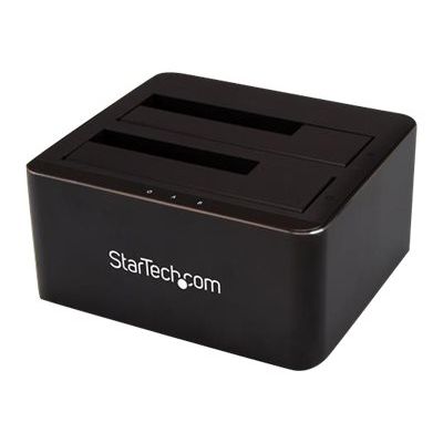 0404051396288-StarTech.com - Dual-Bay USB 3.0 to SATA Hard Drive Docking Station - station d'accueil HDD --Angle droit-0