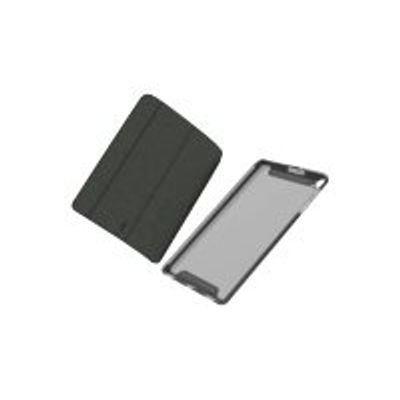0840056119789-Gear4 Brompton - porte folio pour Galaxy Tab A (2019) - fumé-Angle droit-1