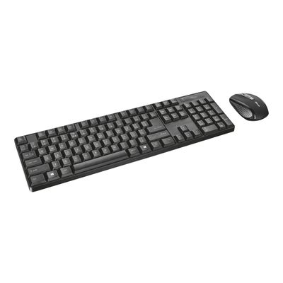 8713439211368-Trust XIMO - ensemble clavier et souris sans fil - Azerty-Angle gauche-2
