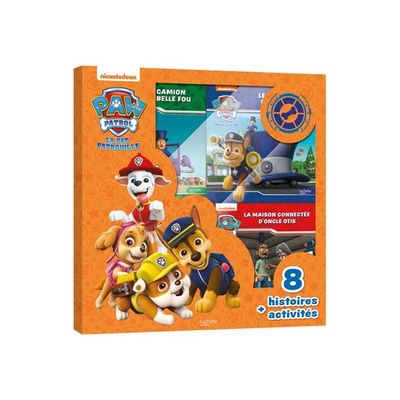 9782017204916-Coffret 8 livres - PAW Patrol - livres d'activités-Angle gauche-0