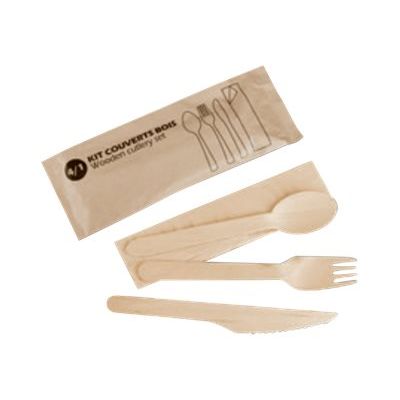 3342690157648-Guillin Servipack - 500 kits couverts en bois 3 en 1 - jetable-Avant-0