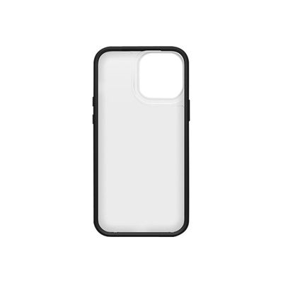 0840104288511-LifeProof SEE - coque de protection pour iPhone 13 Pro Max - transparent contour noir-Arrière-2
