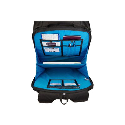 3760211758264-MUB The Biarritz Deluxe Traveler Regular - Sac à dos pour ordinateur portable 29L / 17" - noi-Gros plan-7