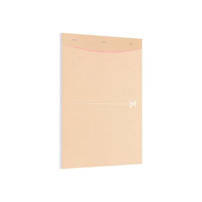 3020120182315-Oxford Touareg - Bloc notes - A4 - 160 pages - petits carreaux-Angle gauche-4