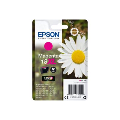 8715946518107-Epson 18XL Pâquerette - magenta - cartouche d'encre originale-Avant-2
