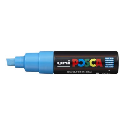 4902778916544-Posca - Marqueur peinture pointe large - bleu clair-Angle gauche-0