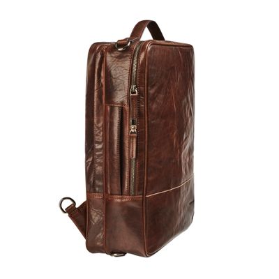 5413082194614-Maverick Rough Gear - Sac à dos pour ordinateur 15.6" - cuir - brun--2