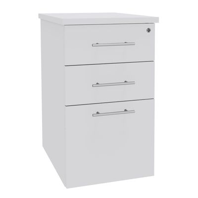 0404000124658-Caisson bout de bureau EXPRIM/LOFTER - L47 x P60 cm - Blanc--0