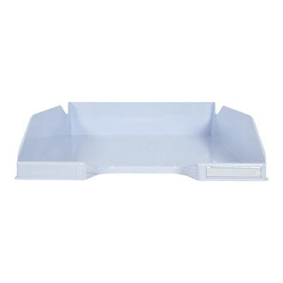 0404000100522-Exacompta Combo Midi - 4 Corbeilles à courrier - couleurs pastels glossy-Avant-3