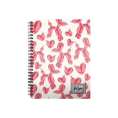 8445118010893-Oh My Pop Globoniche S - Cahier A4 - petits carreaux - Karactermania-Avant-0