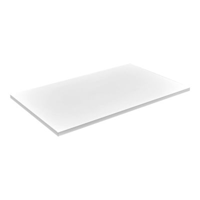 3483600706188-Top pour caisson bout de bureau YES ! - L100xP60 cm - Blanc-Angle gauche-0