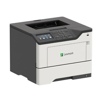 0734646636032-Lexmark MS622de - imprimante laser monochrome A4 -Angle gauche-0