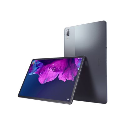 0195713207379-Lenovo Tab P11 Pro ZA8M - tablette 11,5" - Android 10 - 128 Go - gris-Multi-angle-2