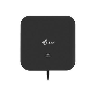 8595611704772-i-Tec - Station d'accueil - USB-C / Thunderbolt 3 - HDMI, DP - GigE - 77 Watt - avec i-Tec Universa-Haut-5