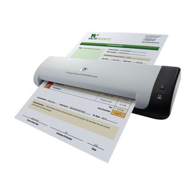 0884962645680-HP ScanJet 1000 Professional Mobile Scanner - scanner à feuilles - modèle bureau - USB 2.0-Angle droit-9