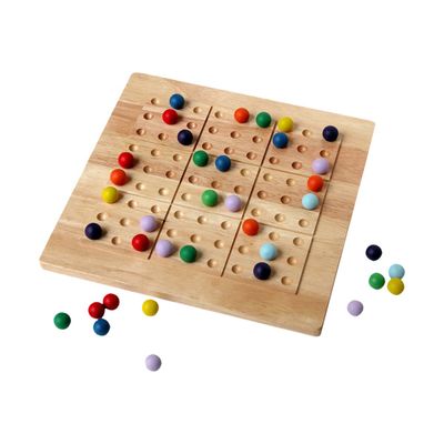 3760096461907-Riviera Games - Sudoku en bois Rainbow-Angle droit-0