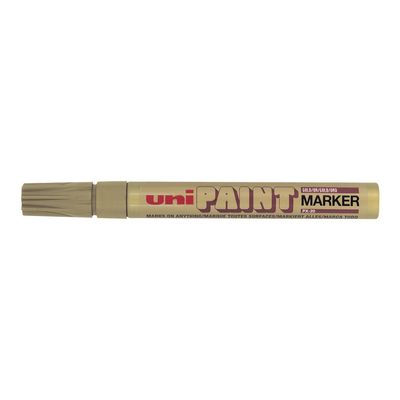 4902778912386-UNI PAINT PX - Marqueur permanent - pointe ogive - or-Angle gauche-0