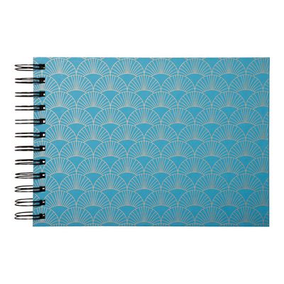 3130630153825-Exacompta Arty - Album photos 23 x 16 cm - bleu-Avant-0