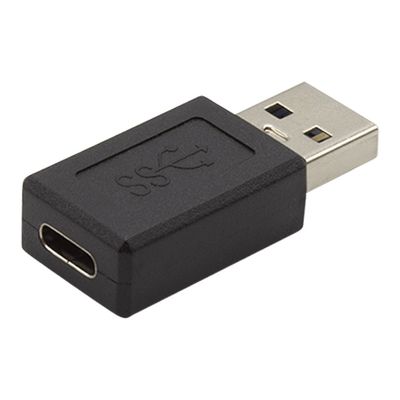 8595611703911-i-Tec - Adaptateur USB - USB type A (M) pour USB-C (F) - USB 3.1 - noir-Arrière-1