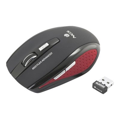 8436001304588-NGS Flea Advanced - souris sans fil - noir et rouge-Angle droit-0