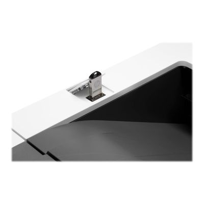 0192545078955-HP LaserJet Enterprise M507x - imprimante laser monochrome A4 - Wifi-Ports / commandes-8