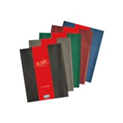 3045050210907-Oxford Le Lutin Classique - Porte vues - 80 vues - A4 - gris-Avant-0