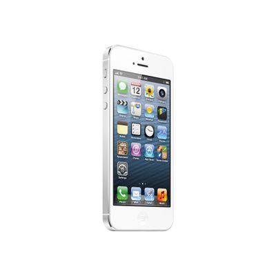 2012348670676-Apple iPhone 5 - Smartphone reconditionné - 4G - 16 Go - blanc et argent-Angle gauche-1