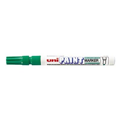 4902778558645-Uni PAINT PX - Marqueur permanent - pointe fine - vert foncé-Angle gauche-0