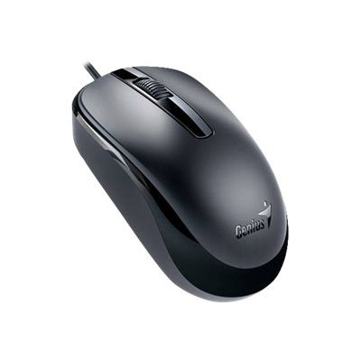 4710268250975-Genius DX-120 - souris filaire - noir-Angle gauche-0