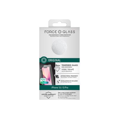 3571211462682-Force Glass Original - protection d'écran - verre trempé pour iPhone 13/13 Pro - transparent-Avant-1