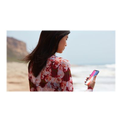 3701083038054-Apple iPhone X - Smartphone reconditionné grade C (Etat correct) - 4G - 256 Go - gris sid