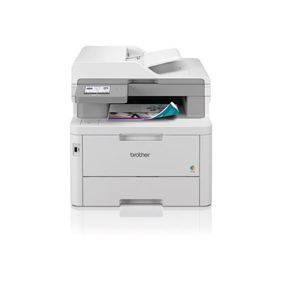 4977766824149-Brother MFC-L8390CDW - imprimante laser multifonction couleur A4 - USB 2.0, Gigabit LAN, Wi-Fi(n),-Avant-0