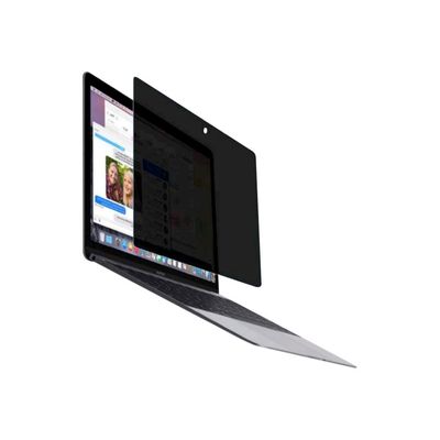 5453003784159-XtremeMac Tuffshield - Filtre de confidentialité en verre trempé pour Macbook 12"-Angle gauche-0