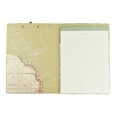 8052783615584-Legami - Porte bloc - motif map-Avant-2