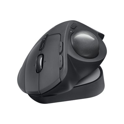 5099206073081-Logitech MX Ergo - souris sans fil ergonomique avec trackball pour droitier - noir-Arrière-7