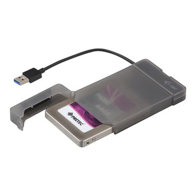 8595611701153-i-Tec MySafe Advance - Boitier externe pour disque dur 2.5" - USB 3.0 - noir-Angle droit-0