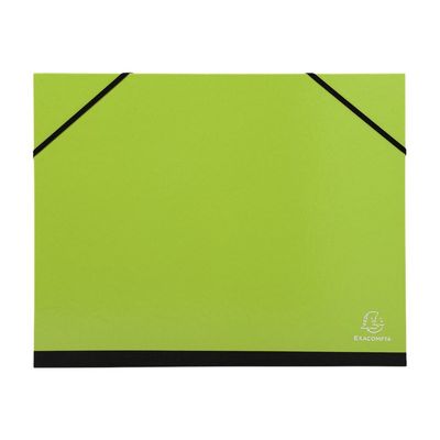 3130631255290-Exacompta - 5 Cartons à dessin à élastiques - 28 x 38 cm - couleurs assorties-Avant-3
