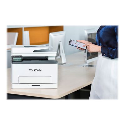 6936358025652-Pantum CM1100ADW - imprimante laser multifonction couleur A4 - USB 2.0, LAN, Wi-Fi(n)-Avant-7