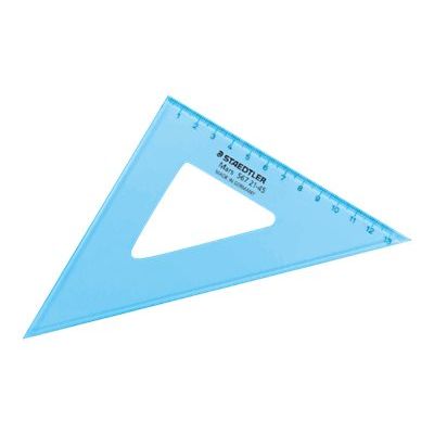4007817534113-STAEDTLER Mars 567 - Équerre - 36 cm - 45°, 45° - plastique-Avant-0