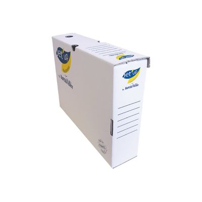 0438597115980-Jet'up - 1 Boîte d'archives - 80 mm - A4 - blanc-Angle droit-0