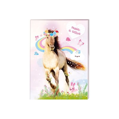 3108724543739-Oberthur - Papier à lettres - Cheval-Avant-0