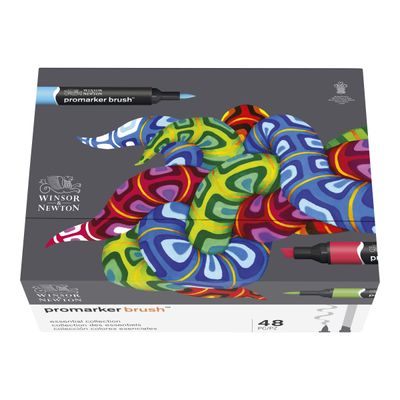 884955063453-ProMarker brush - coffret 48 marqueurs double pointe-Haut-4