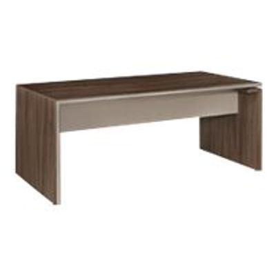 3483600349828-Bureau droit - VERMONT - L180 cm - Noyer fumé-Angle gauche-0