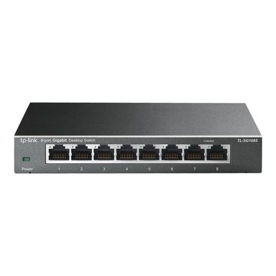 6935364083526-TP-Link - Switch de bureau 8 ports RJ45-Avant-1