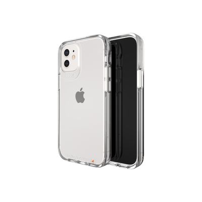 0840056127883-Gear4 Crystal Palace - coque de protection pour iPhone 12 mini - transparent-Multi-angle-3