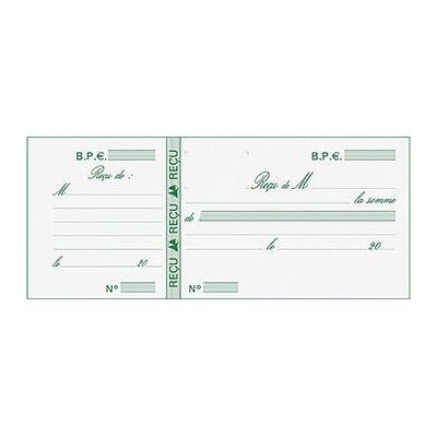 3130630000105-Exacompta - Manifold Carnet de "reçus" - 9 x 13 cm-Avant-0
