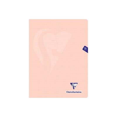 3329683083610-Clairefontaine Mimesys Pastel - Cahier polypro 24 x 32 cm - 96 pages - grands carreaux (Seyes) - disponible dans-Avant-2