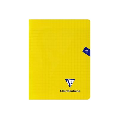 3329683037415-Clairefontaine Mimesys - Cahier polypro 17 x 22 cm - 96 pages - grands carreaux (Seyes) - disponible dans-Avant-3